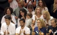 Rafael Nadal's family pictured at the 2024 Davis Cup Finals - Image Source: Getty